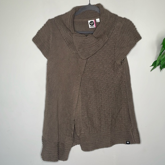 Roxy Short Sleeve Knit Shrug - Picture 1 of 9